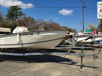 Starting at $50 HR | 16ft Center Console | York River | Fishing license included