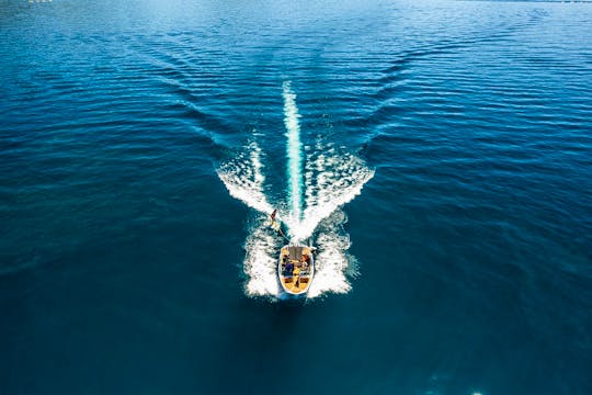 Super Air Nautique Wakesurf Boat on Lake Tahoe