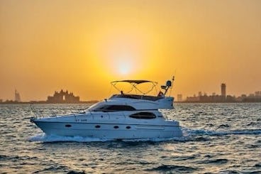 Charter a 50ft Luxury Yacht for up to 15 Guests in Dubai, United Arab Emirates