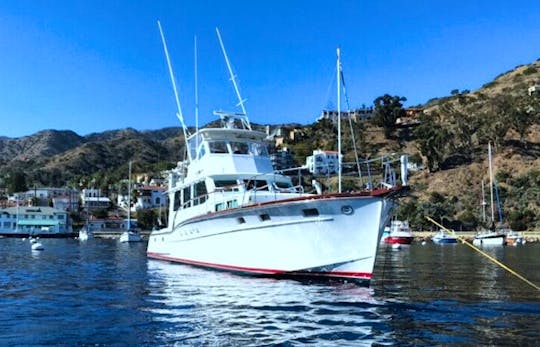 Luxury Vintage 57' Yacht in Newport Beach