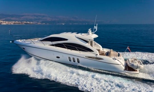 57' M/Y Sunseeker Predator Yacht Charter in Split, Croatia