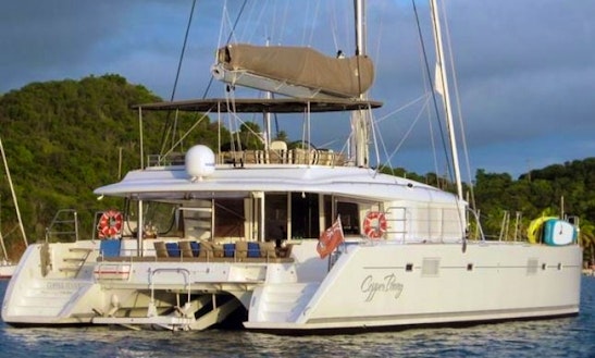 Charter 56' Lagoon Sailing Catamaran For 12 People In British Virgin Islands