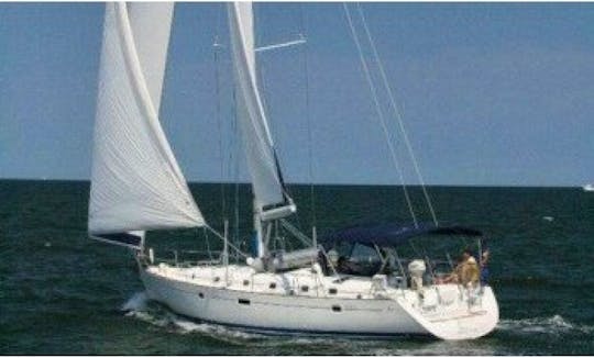 Charter on 50ft Beneteau Sailing Yacht in Greenport, New York