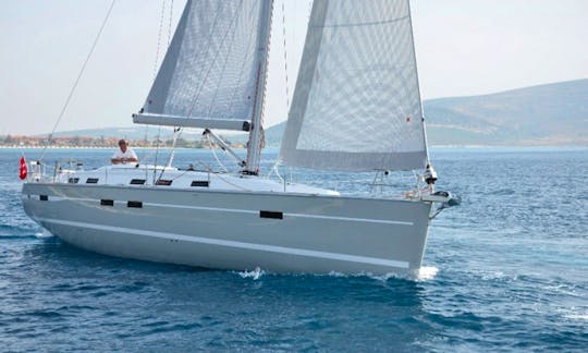 Charter a 50ft Sunrise Bavaria Cruiser Yacht in Sardegna, Italy