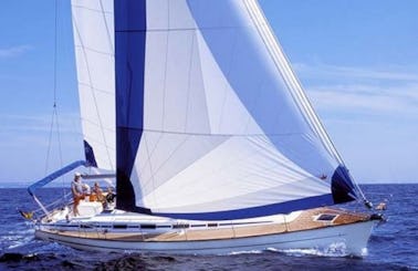 Charter a 44' Bavaria Sailing Yacht for 9 Person in Sweden