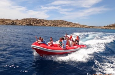 Charter Rib Boat in Mykonos, Aegean