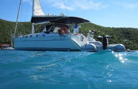 Charter a 6 person Beneteau Cyclades Sailboat in Tortola, British Virgin Islands