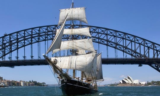 Shared Tall Ship Dinner Cruise in Sydney