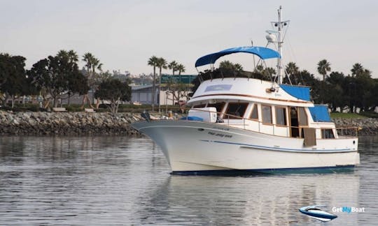 Charter 40' Trawler Hershine BellBuoy in San Diego, California