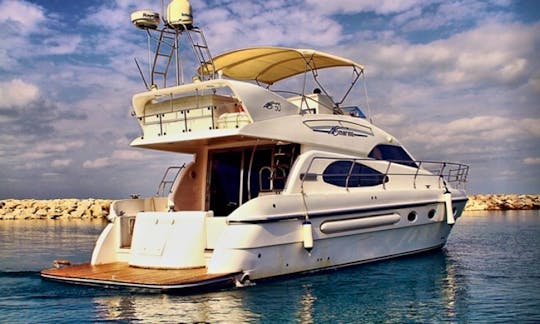 Charter 50ft AS Marine Flybridge Motor Yacht in Dubai, UAE