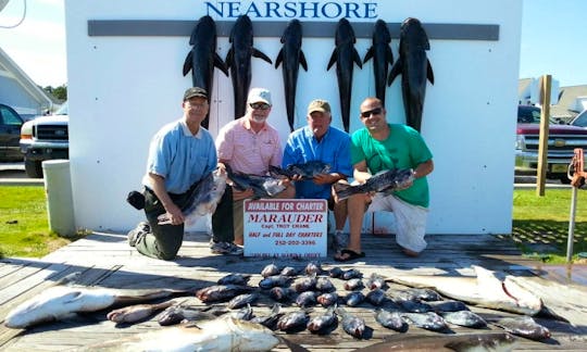 Fishing Charter On 35' Sports Fisherman Yacht In Manteo, North Carolina