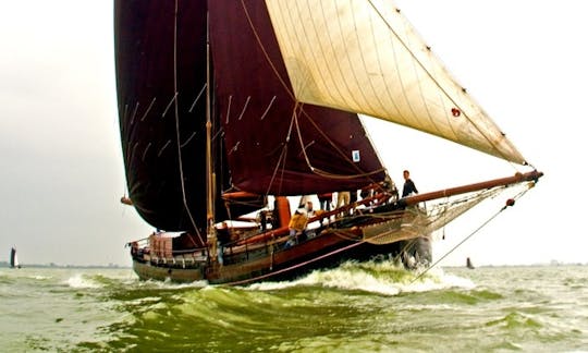 Under sail