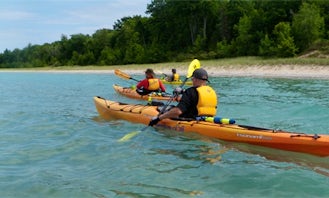 Kayak Rental in Glen Lake, Michigan
