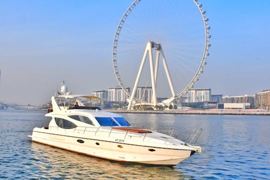 Luxury New 70ft Majesty upto 35 guest in Dubai Marina Harbor