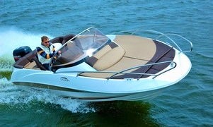 Rent a Galia Deck Boat in style with family and friends!