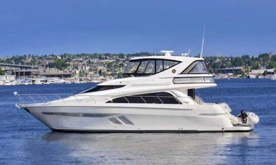 Best 55' Marquis Luxury Yacht - Same Day Bookings!