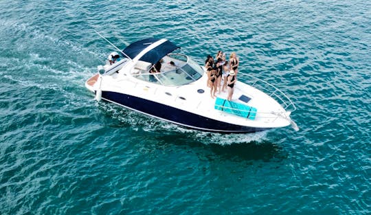Super cool Sea Ray 40  in Cancun   with FREE  SEA DOO jetski on 6 hr boat rental