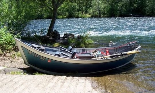 Rent this 16' Aluminum Drift Boat for Fishing in Sterling, Alaska