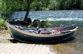 Rent this 16' Aluminum Drift Boat for Fishing in Sterling, Alaska
