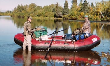 ¡Alquiler de botes de remos y pesca en Sterling, Alaska!