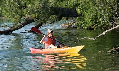 Alquileres de kayaks de un solo asiento en la península de Kenai en Sterling, Alaska