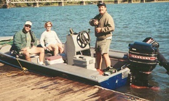 Guided Fishing Trips on 4 Person Bass Boat in Springfield with Captain John