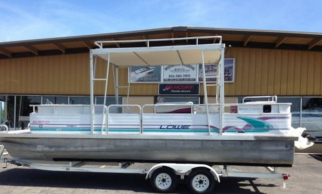 50' Party Barge Charter on Lavon Lake | GetMyBoat
