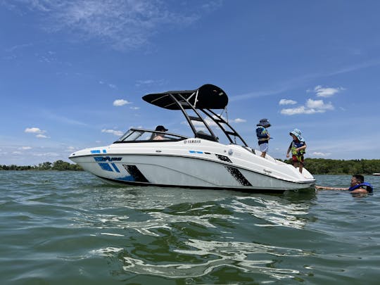 2022 Yamaha AR195 Powerboat at Joe Pool Lake