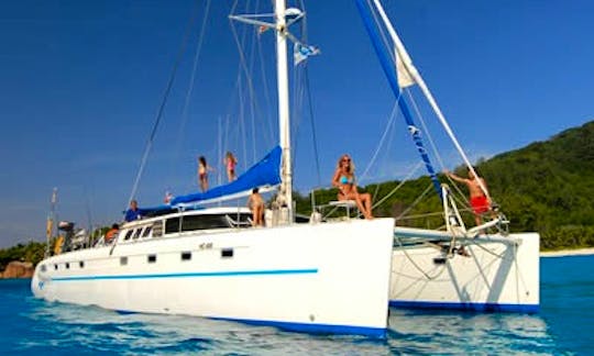 Sailing Catamaran, overnight cruise with diving, fishing and watersport facilities..