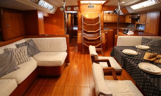 Saloon looking aft