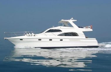 Enjoy Dubai On 55' Gulf Craft Power Mega Yacht