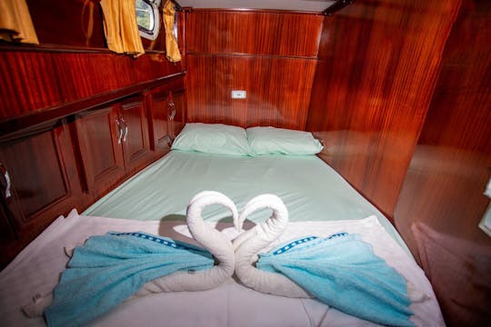 Gulet de madeira com 3 cabines