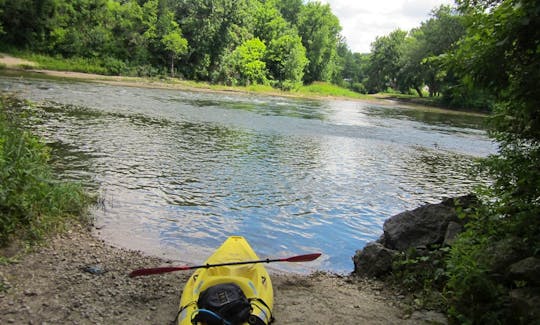 Rent a 12' Kayak in Cannon Falls, Minnesota