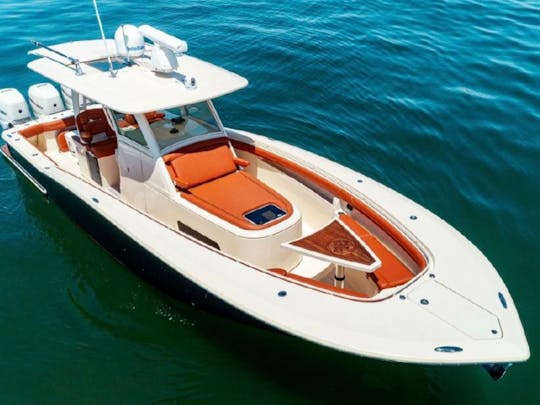 🔥 WELCOME ABOARD OUR 38LXF SCOUT 20% OFF ALL CHARTERS 🔥