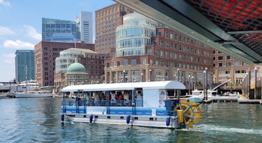 Location privée de 90 minutes en bateau à vélo BYOB Boston dans le port de Boston, jusqu'à 16 personnes, du lundi au jeudi