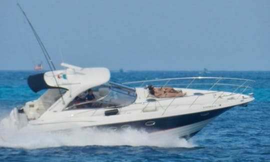 Charter this 42'  Motor Yacht from Isla Mujeres