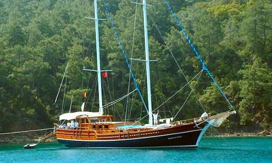 Gulet Burc-U Zafer for Charter in Turkey