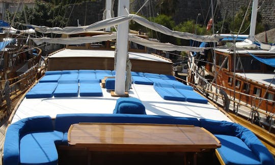 Gulet Burc-U Zafer for Charter in Turkey