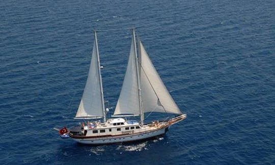 100' Sailing Rigel Gulet Rental in Bodrum