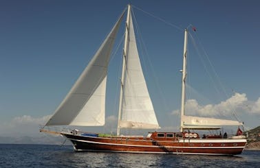 Charter 100' Sailing Gulet in Bodrum Mugla