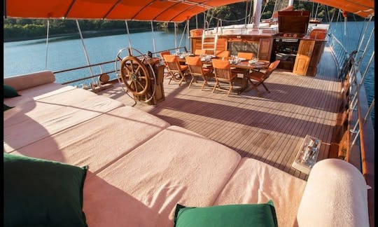 Charter 102' Sailing Gulet in Bodrum Mugla