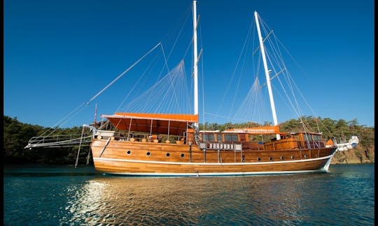 Charter 102' Sailing Gulet in Bodrum Mugla