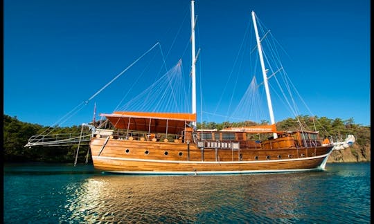 Charter 102' Sailing Gulet in Bodrum Mugla
