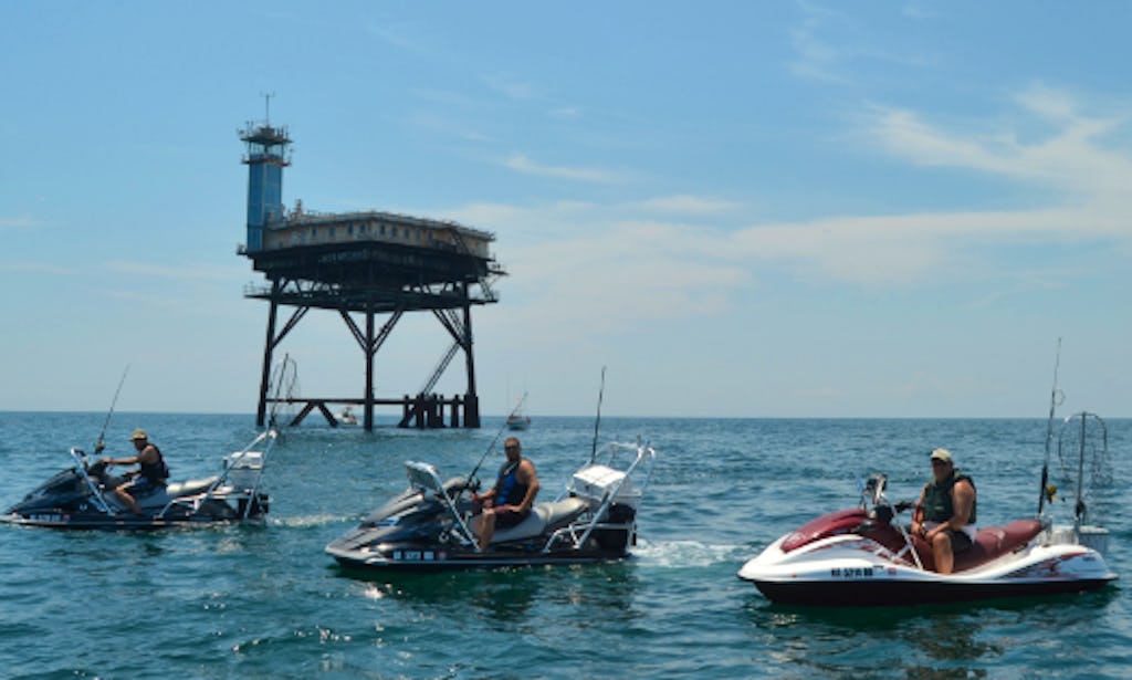 Jet Ski Fishing In Virginia Beach United States
