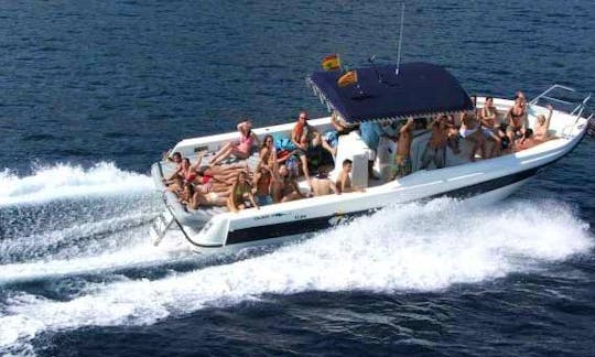 Party Boat In Blanes, Spain