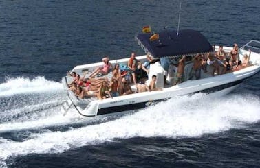 Party Boat In Blanes, Spain