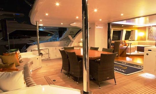 Charter a 60' Luxury Power Catamaran "Sea Boss" in Tortola, BVI