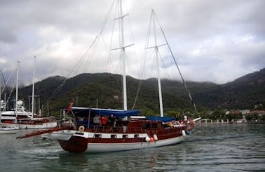 Charter a Luxury Gulet for 12 People in Marmaris