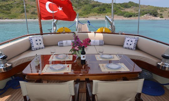 Alugue Gulet Artemis de Bodrum