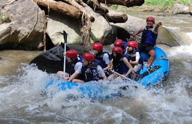 Rafting the Ayung River in Bali, Indonesia